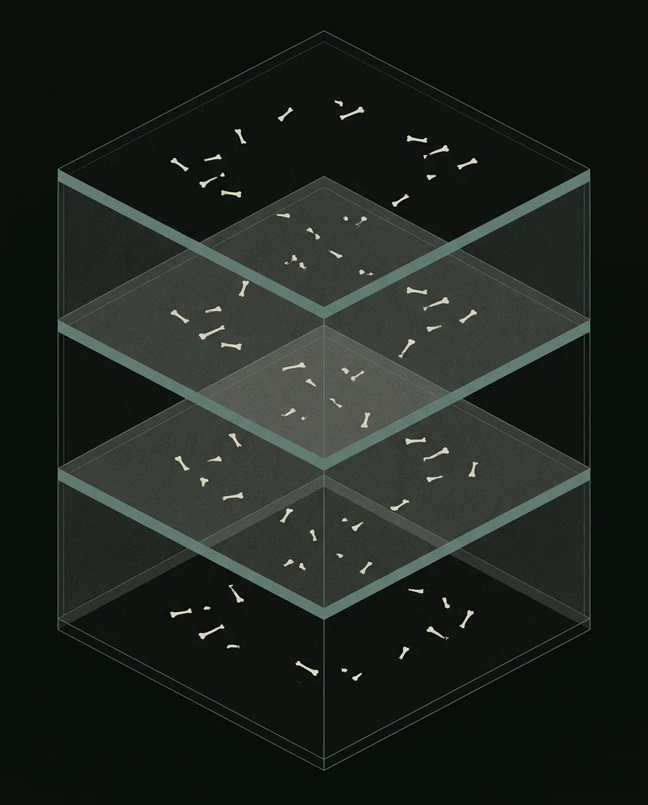 Abstract diagram — Multi-tenant AI LMS